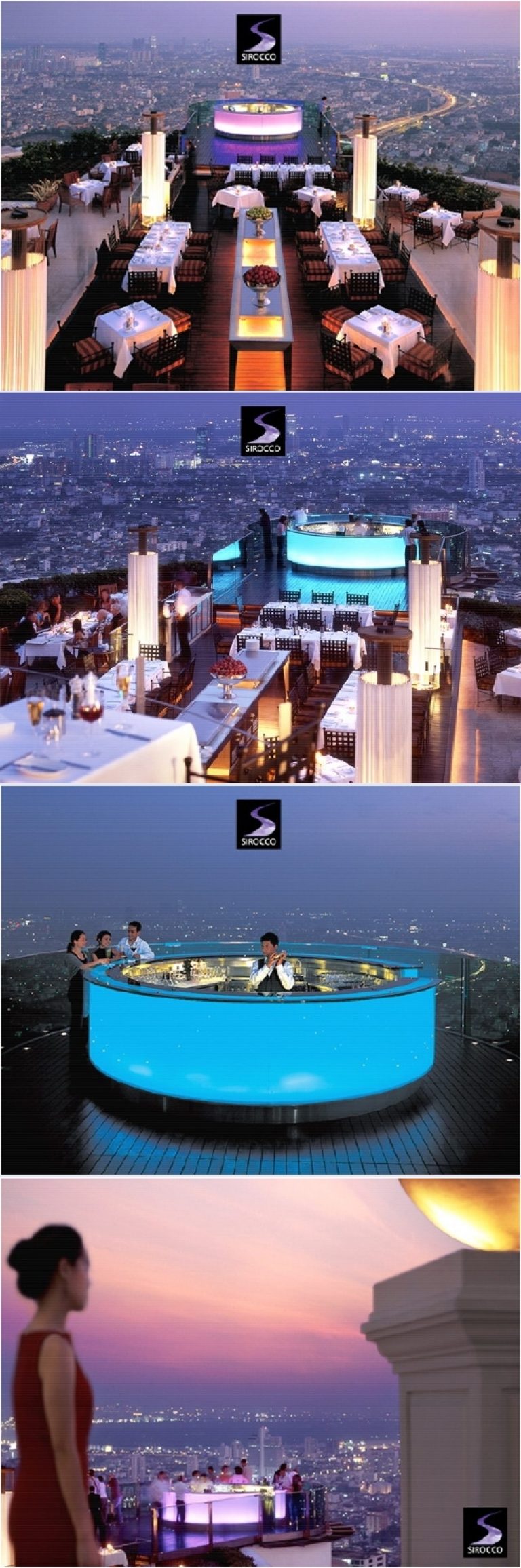 방콕 3대 루프탑 바(BAR) ‘시로코 (SIROCCO & SKY BAR)’ 로맨틱방콕｜프리미엄 태국자유여행