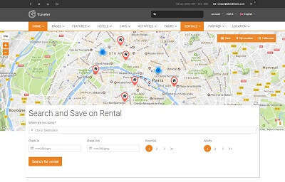 List Rentals - Full Map