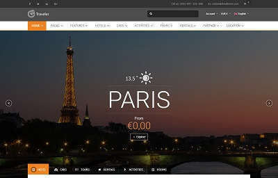 Hero Slider Width Weather Widget